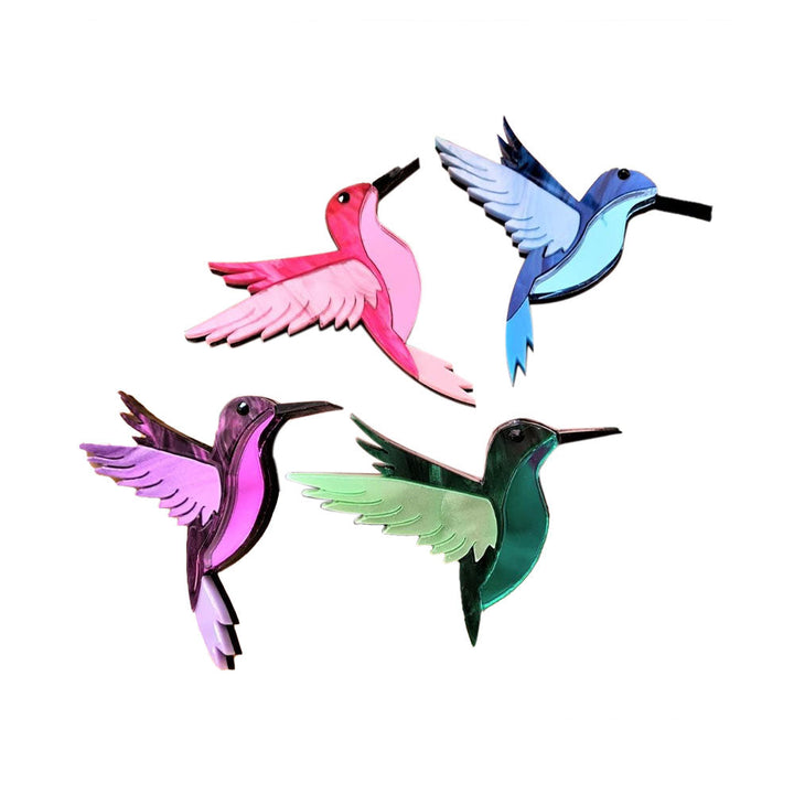 Hummingbird Brooch by Cherryloco Jewellery - 11280 1