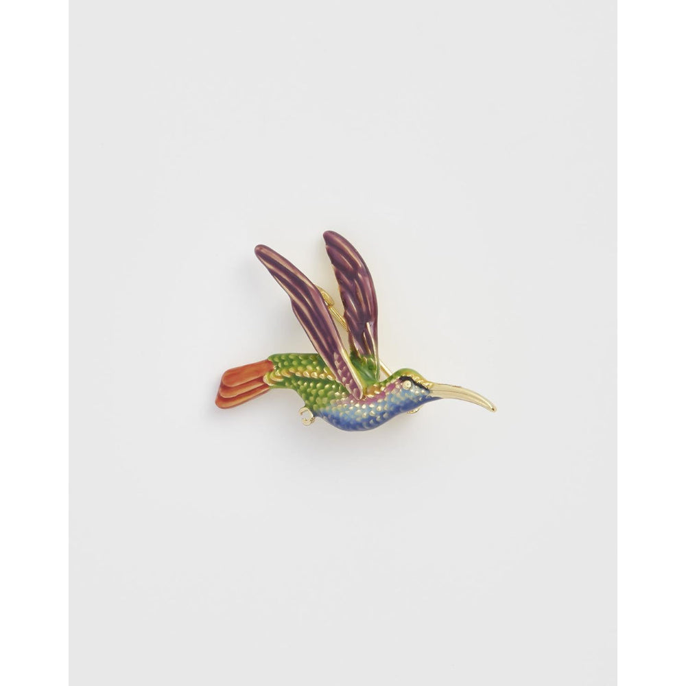 Hummingbird Brooch by Fable England 