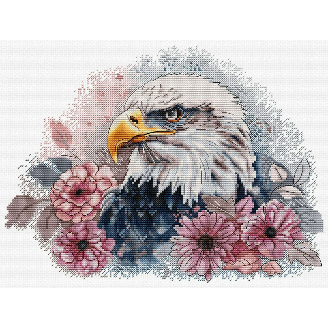 Hunting Eagle BM3021L Counted Cross-Stitch Kit
