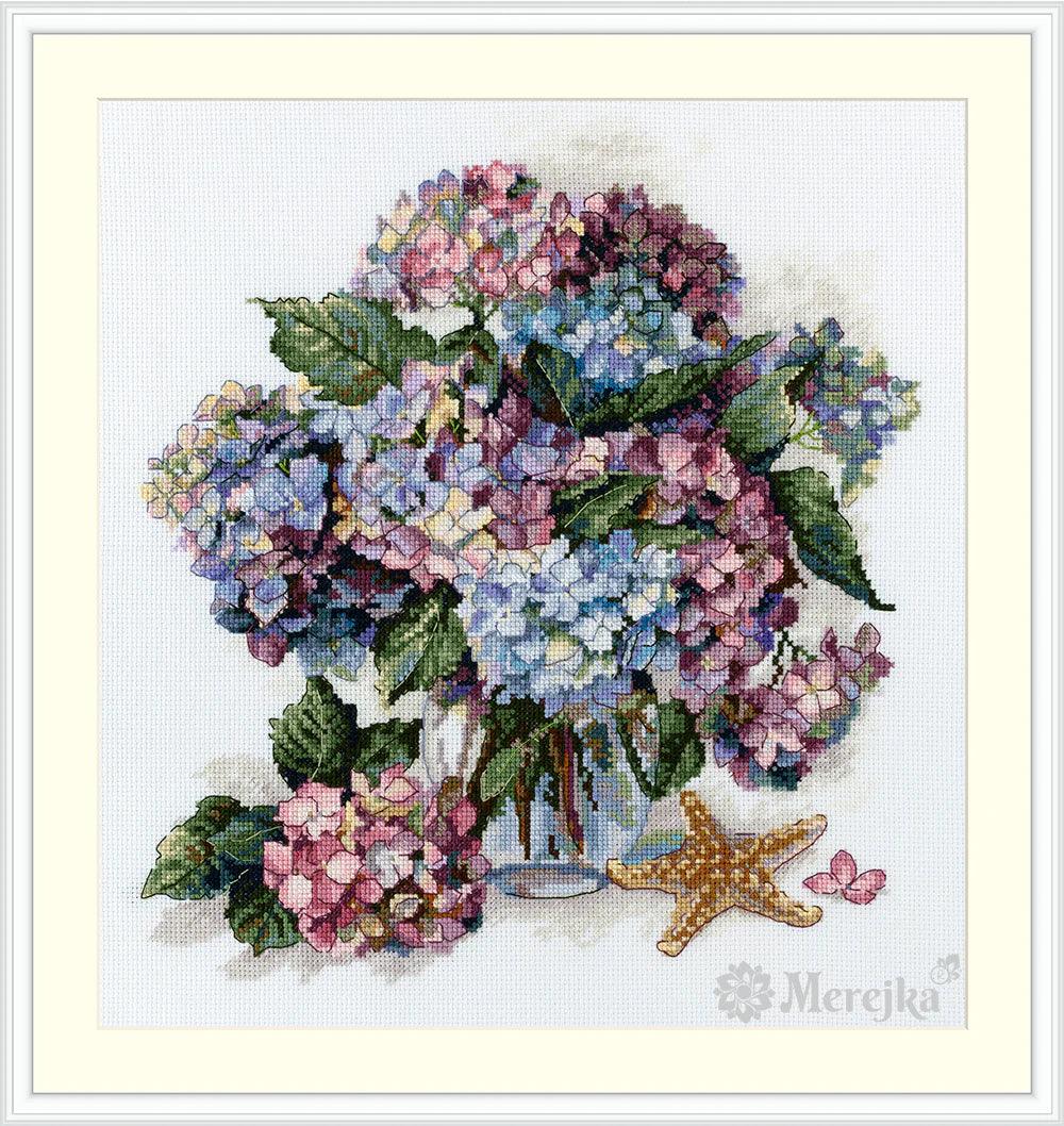 Hydrangea K-178 Counted Cross-Stitch Kit