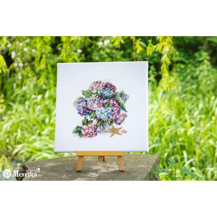 Hydrangea K-178 Counted Cross-Stitch Kit