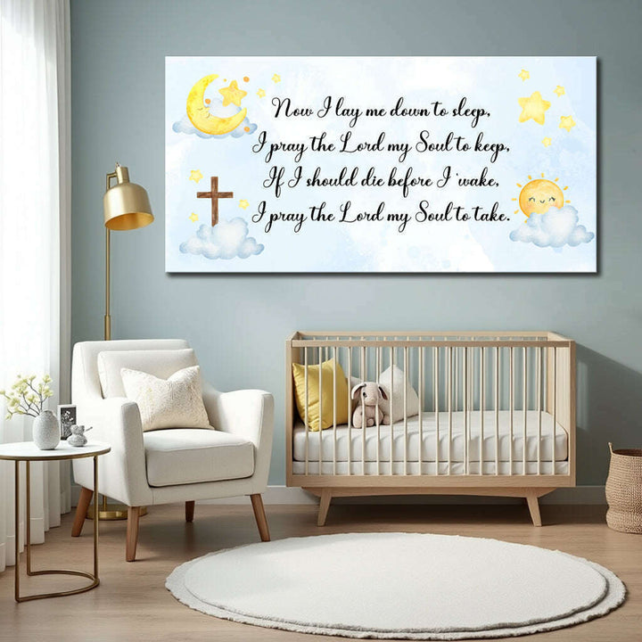 I Lay Me Down To Sleep Faith Sign II