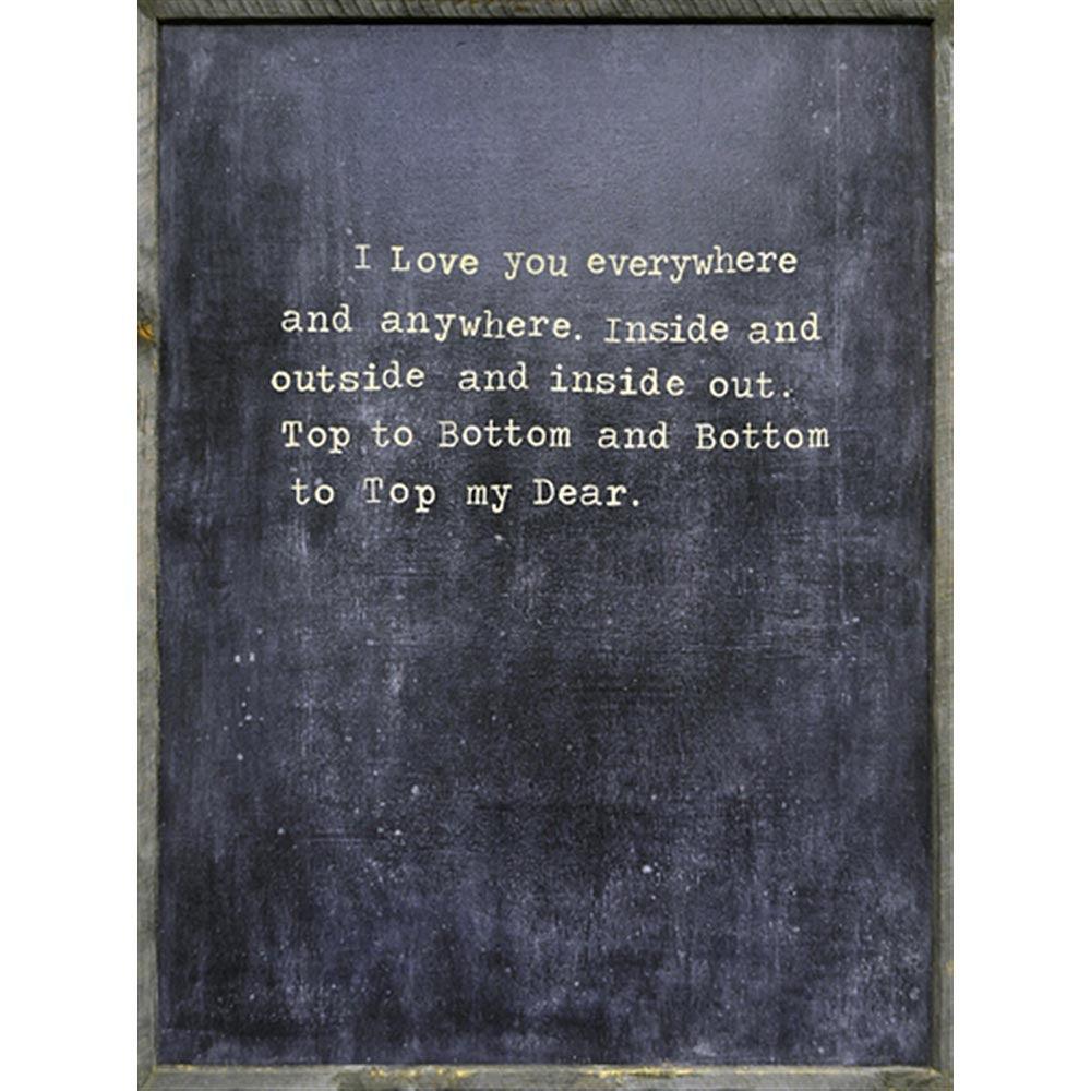 "I Love You Everywhere" Art Print - Quirks!