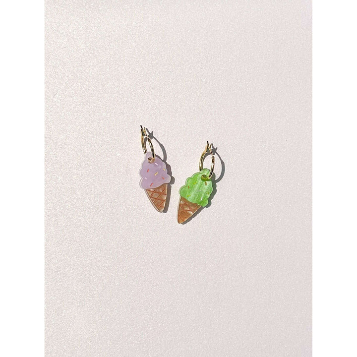 Ice Cream Cone Earrings