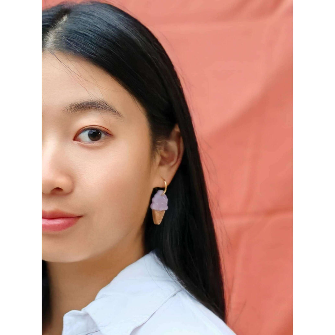 Ice Cream Cone Earrings
