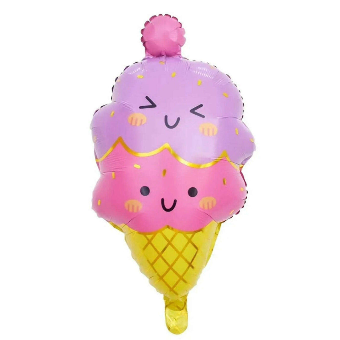 Ice cream Mylar Balloon