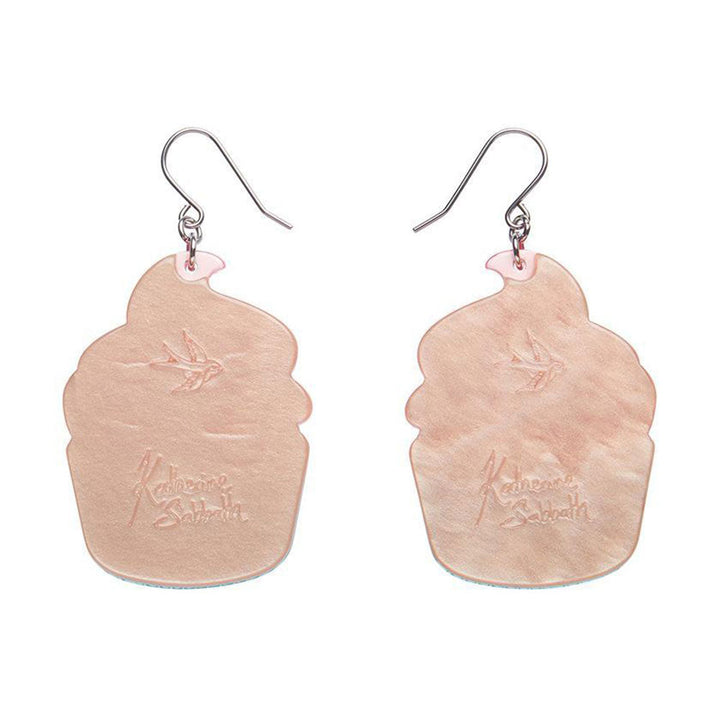 Iced Cupcake Drop Earrings by Erstwilder image 1