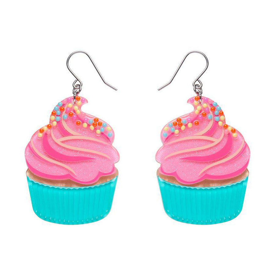 Iced Cupcake Drop Earrings by Erstwilder image