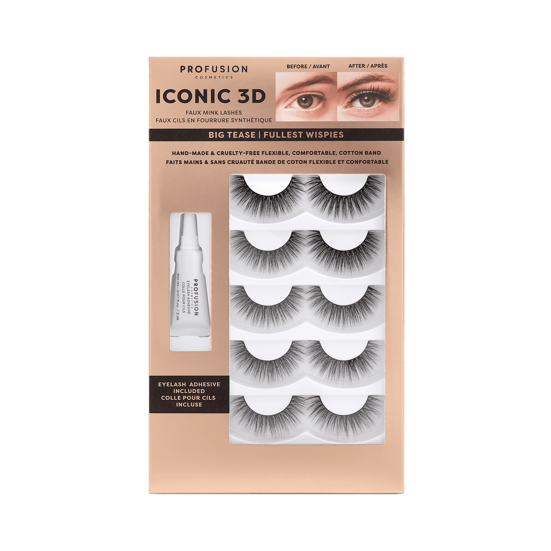 Iconic 3D Faux Mink Lashes