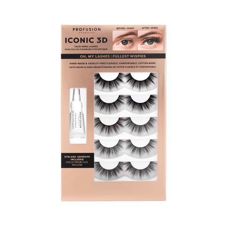 Iconic 3D Faux Mink Lashes