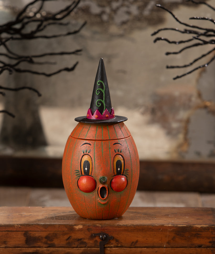 Gourdy Orange-O-Ween by Bethany Lowe Designs, halloween decor
