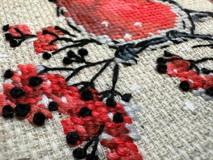 Winter Guest R2132 Counted Cross Stitch Kit