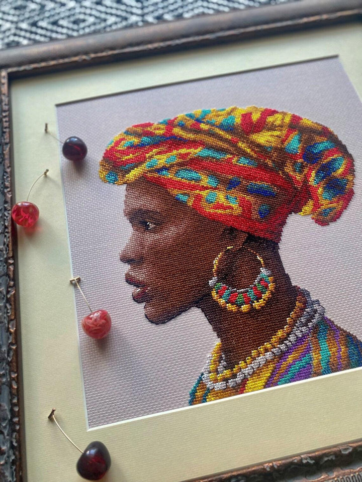 Amazing Women. Africa R2164 Counted Cross Stitch Kit