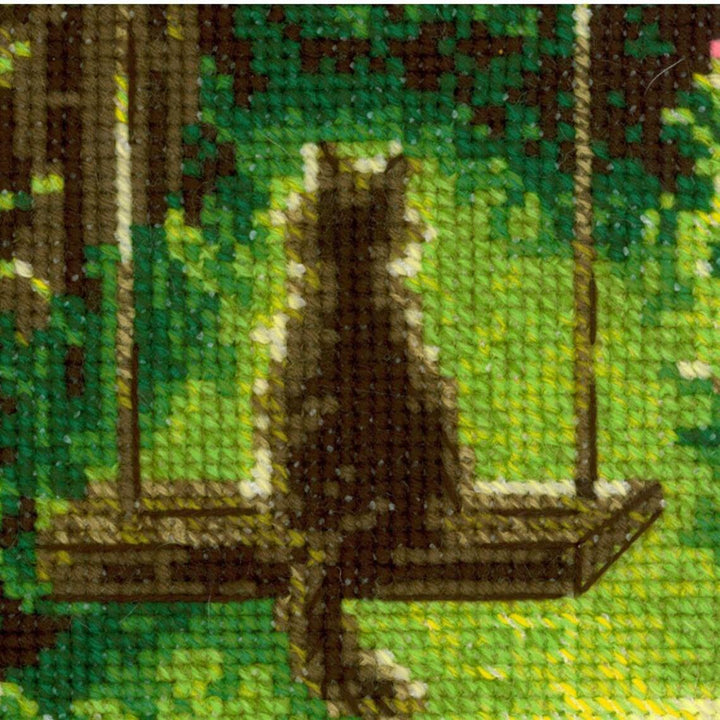 Garden Swing R2114 Counted Cross Stitch Kit