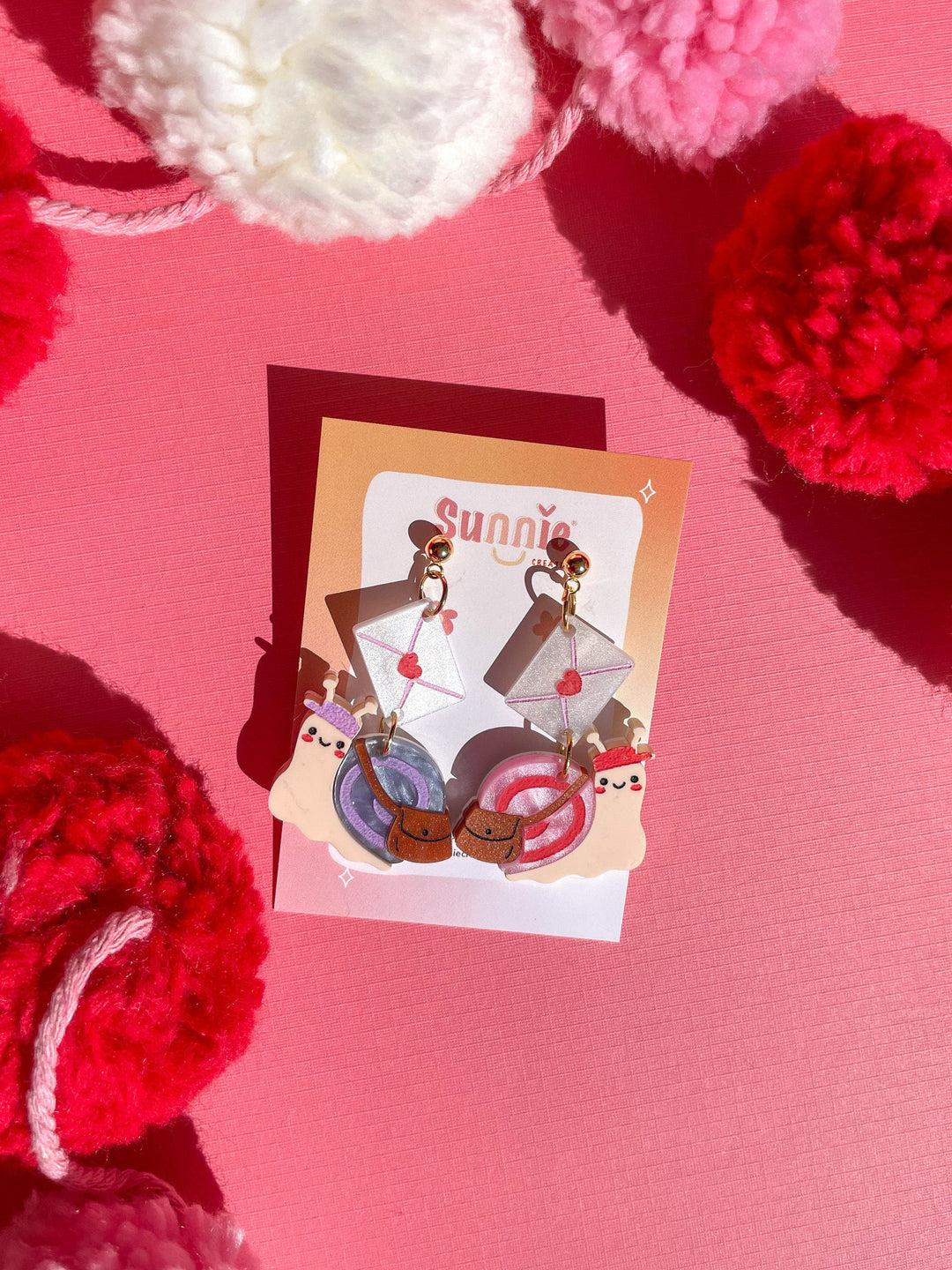 You got Snail Mail Acrylic Earrings