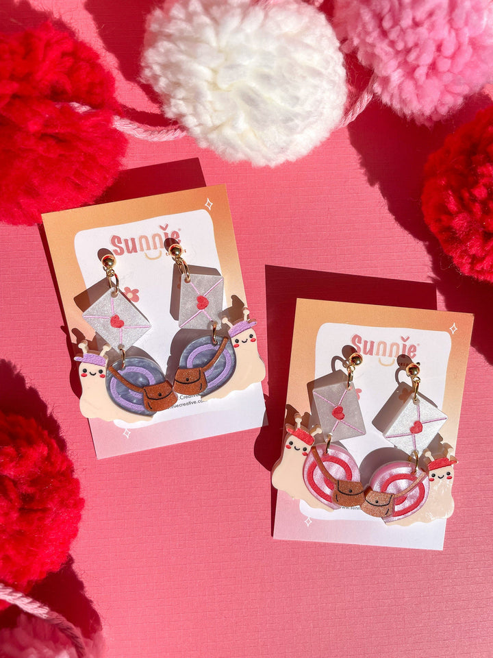 You got Snail Mail Acrylic Earrings