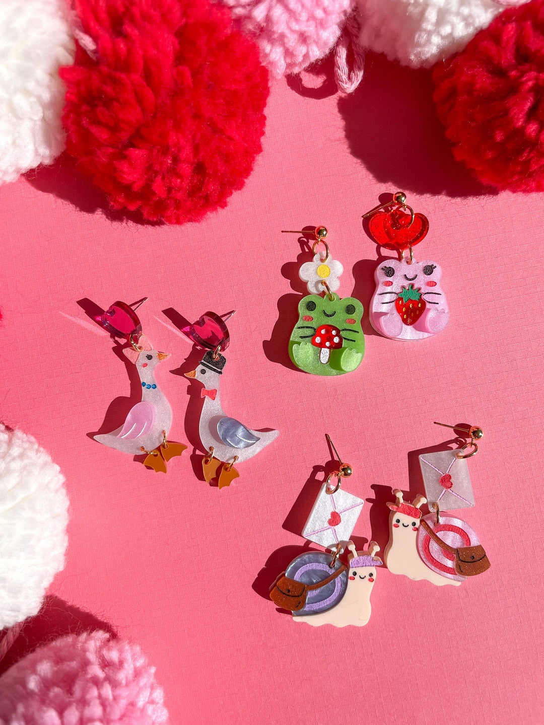 You got Snail Mail Acrylic Earrings