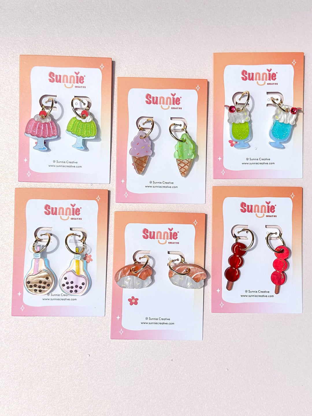 Ice Cream Cone Earrings