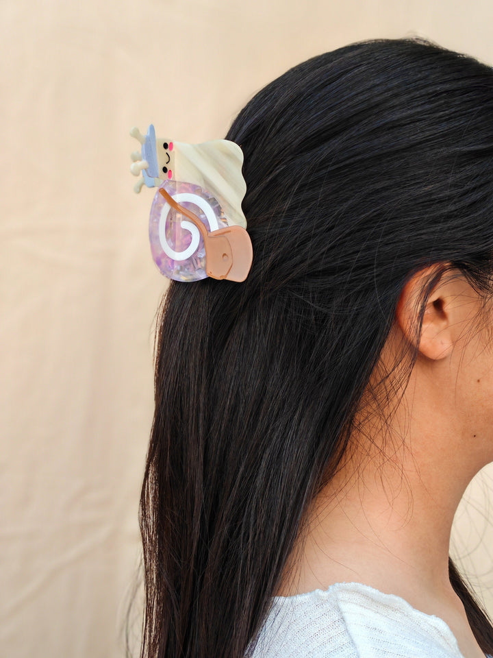 Snail Mail Hair Claw Clip