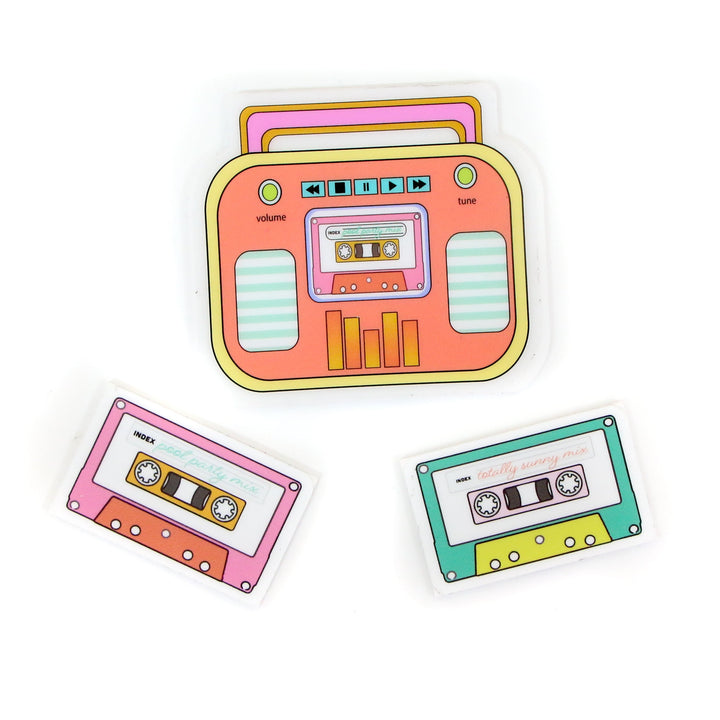 Totally 80s Acrylic Flair