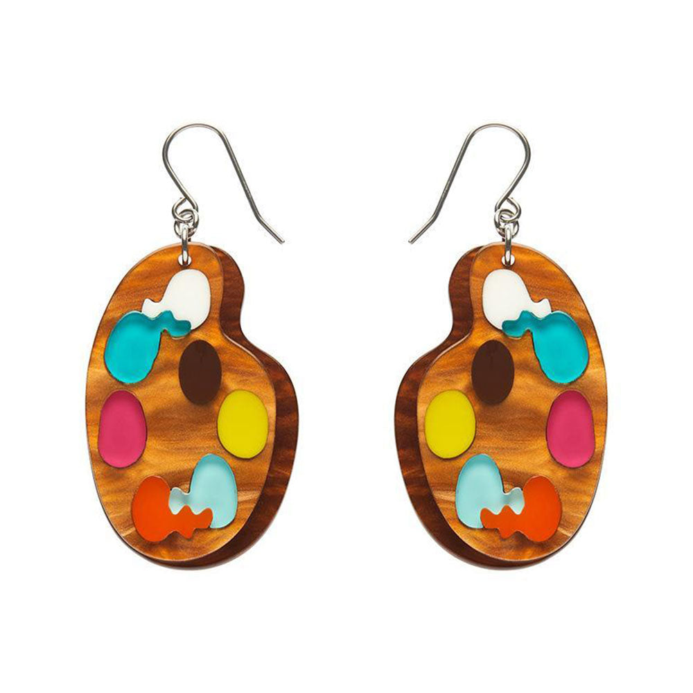 In Living Colour Drop Earrings by Erstwilder image