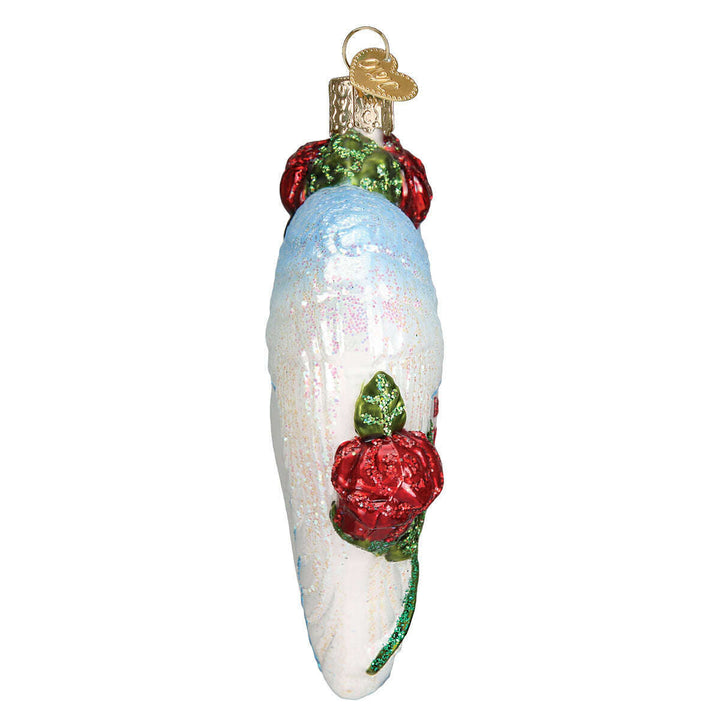 Old World Christmas In Loving Memory Blown Glass Ornament