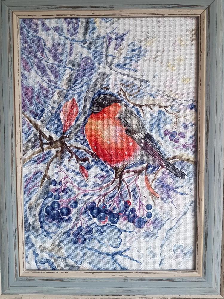 In the Snowing Forest SNV-665 Counted Cross Stitch Kit