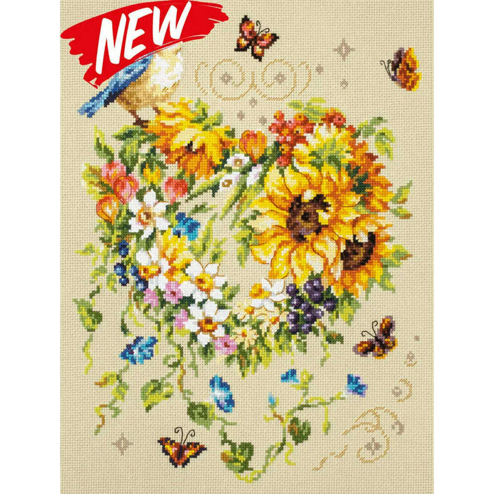 Inspiration of Your Heart 100-141 Counted Cross-Stitch Kit