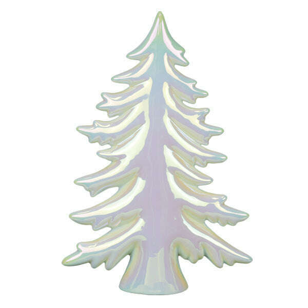 Old World Christmas Iridescent Ceramic Trees Set