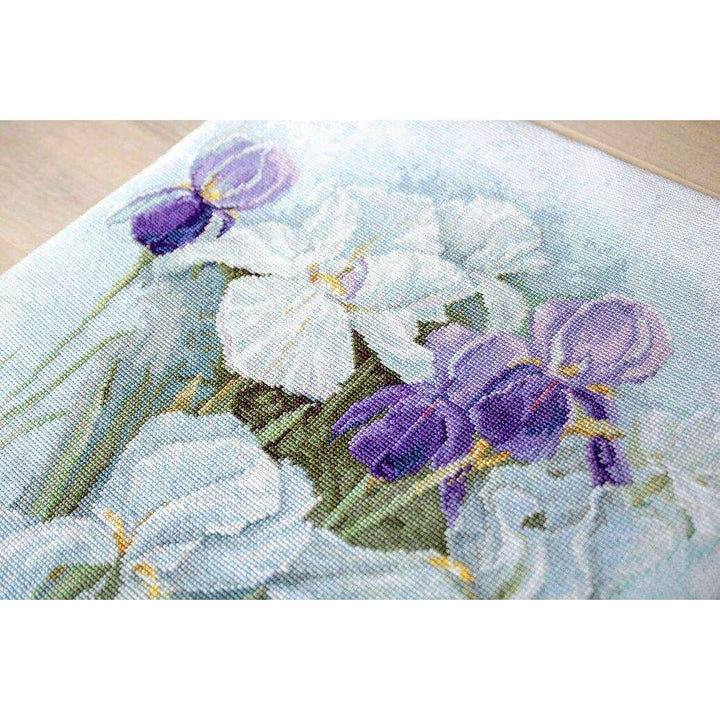 Irises B2367L Counted Cross-Stitch Kit