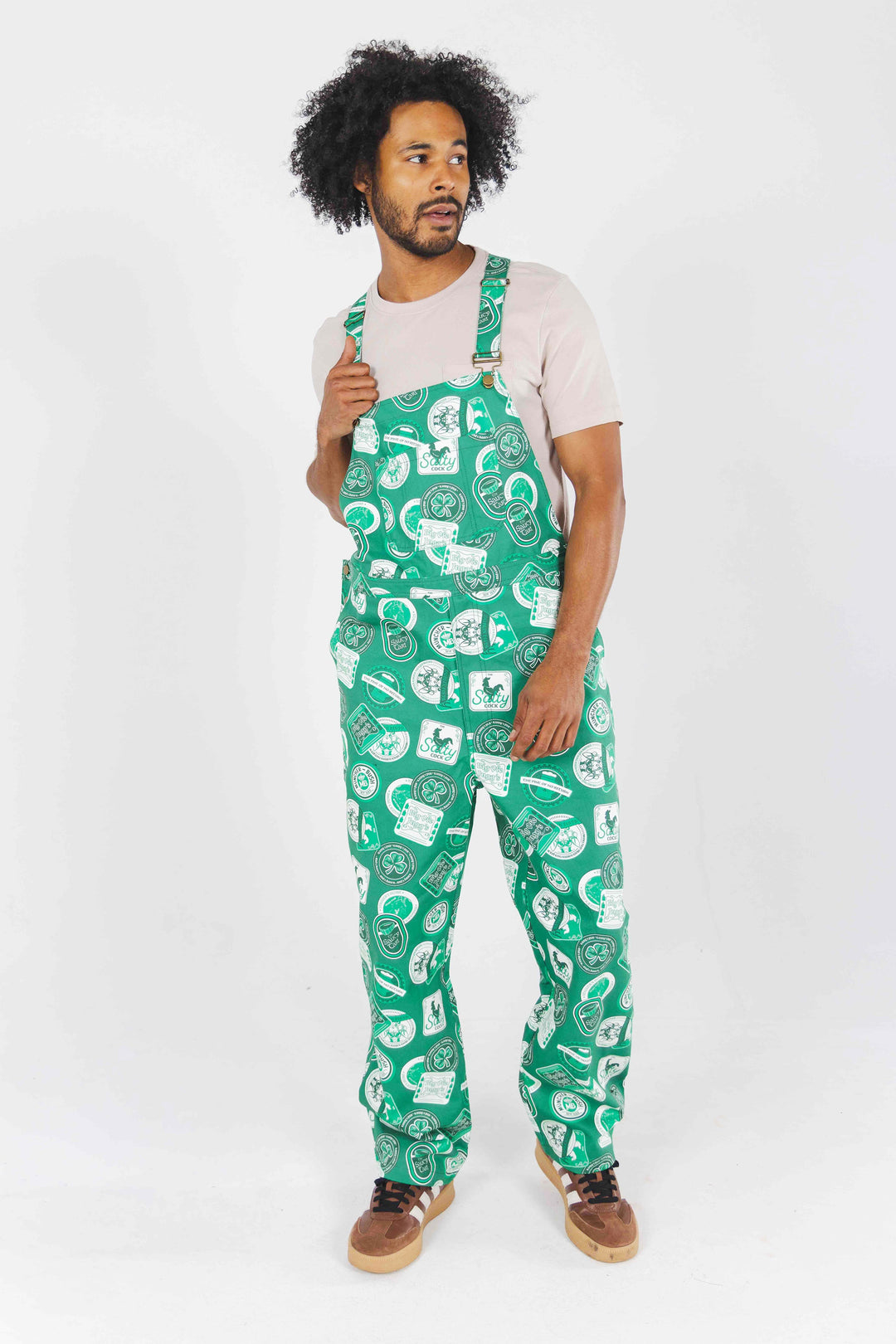 The Irish Pub | Green Irish Coasters Unisex Overalls