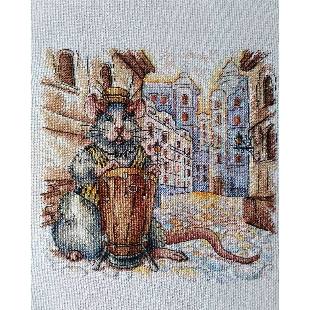 Italian Streets SNV-699 Counted Cross Stitch Kit