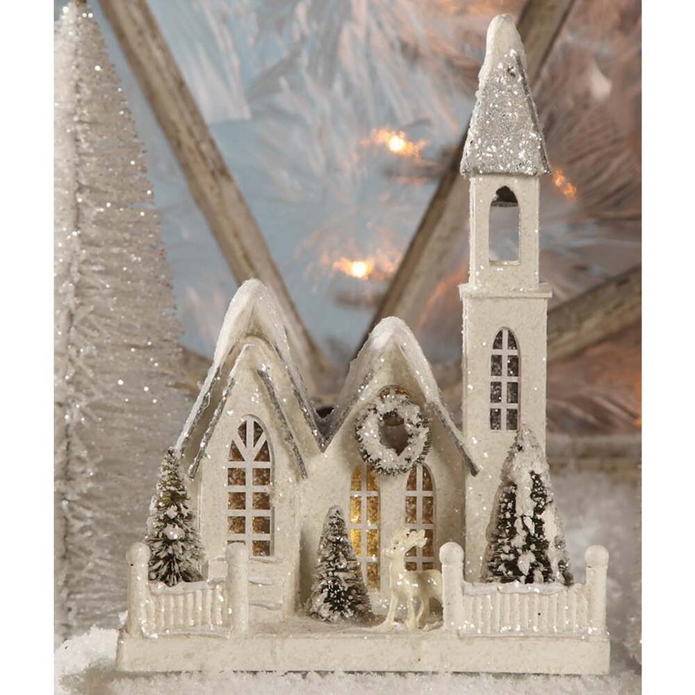 Ivory Church Medium by Bethany Lowe Designs 1