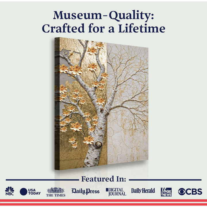 Ivory Seasons Wall Art
