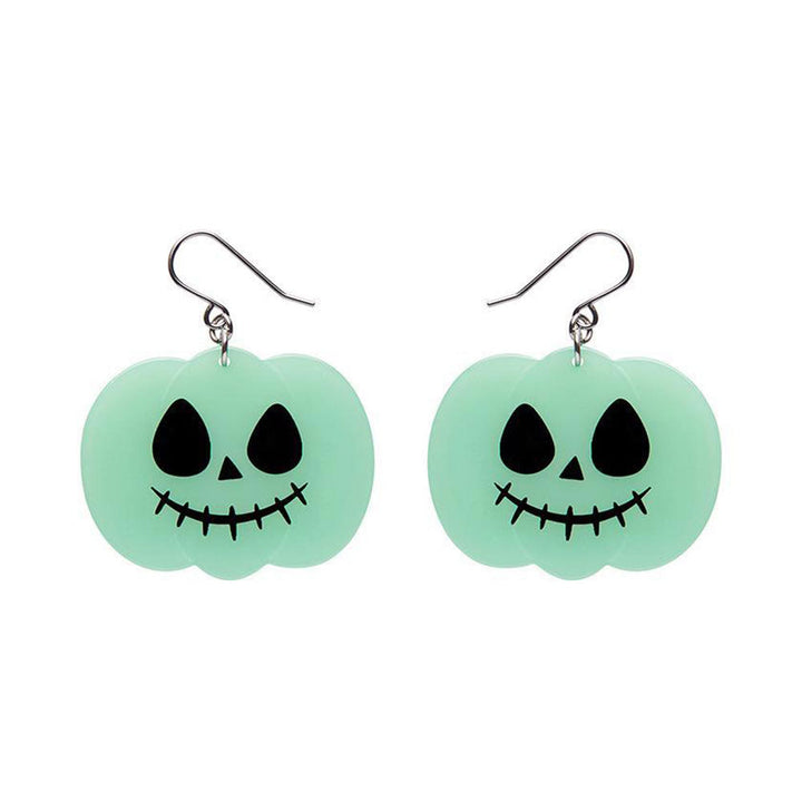 Jack O Lantern Drop Earrings - Glow in the Dark (3 Pack) by Erstwilder image