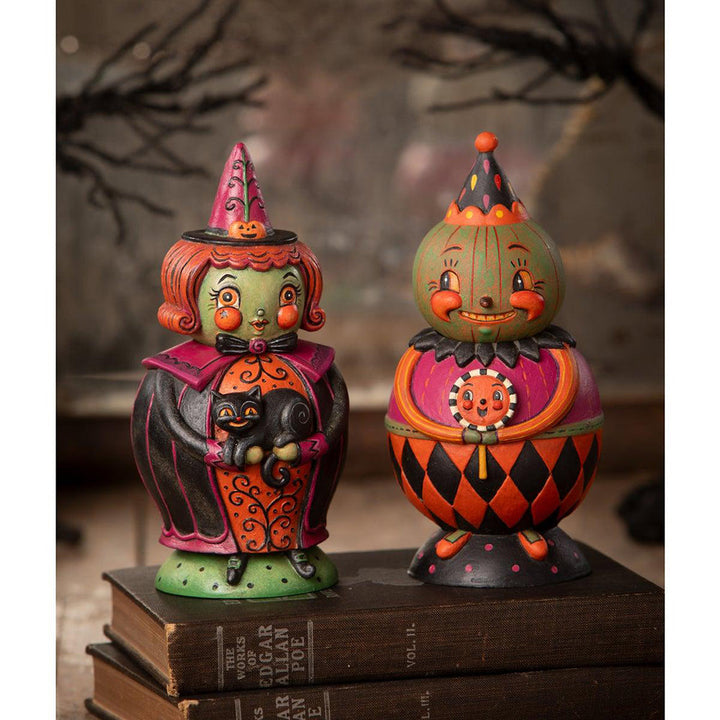 Jackie Green-O-Ween Spooks Jar by Bethany Lowe Designs image 3