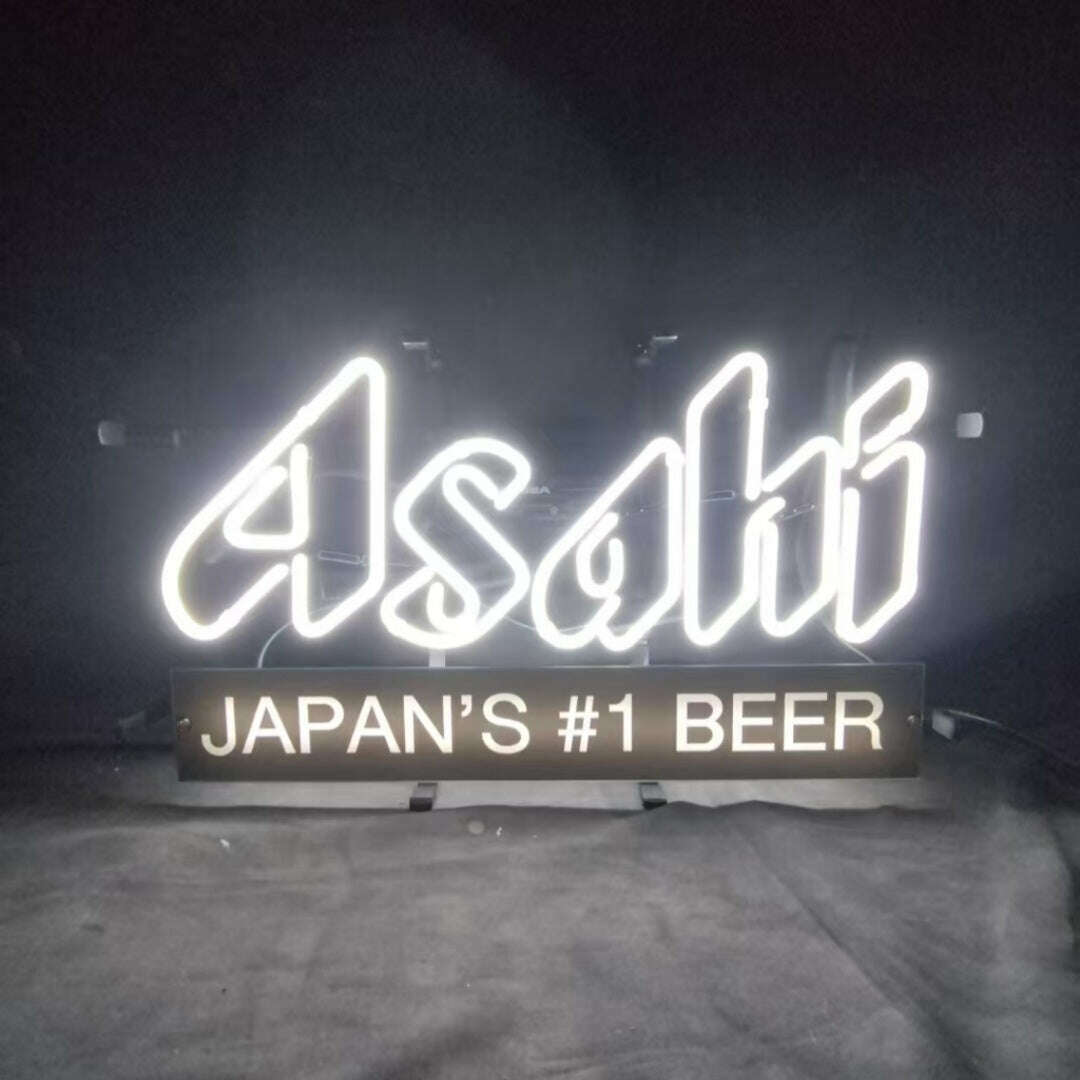 Japan's #1 Beer Asahi Real Neon Sign Light