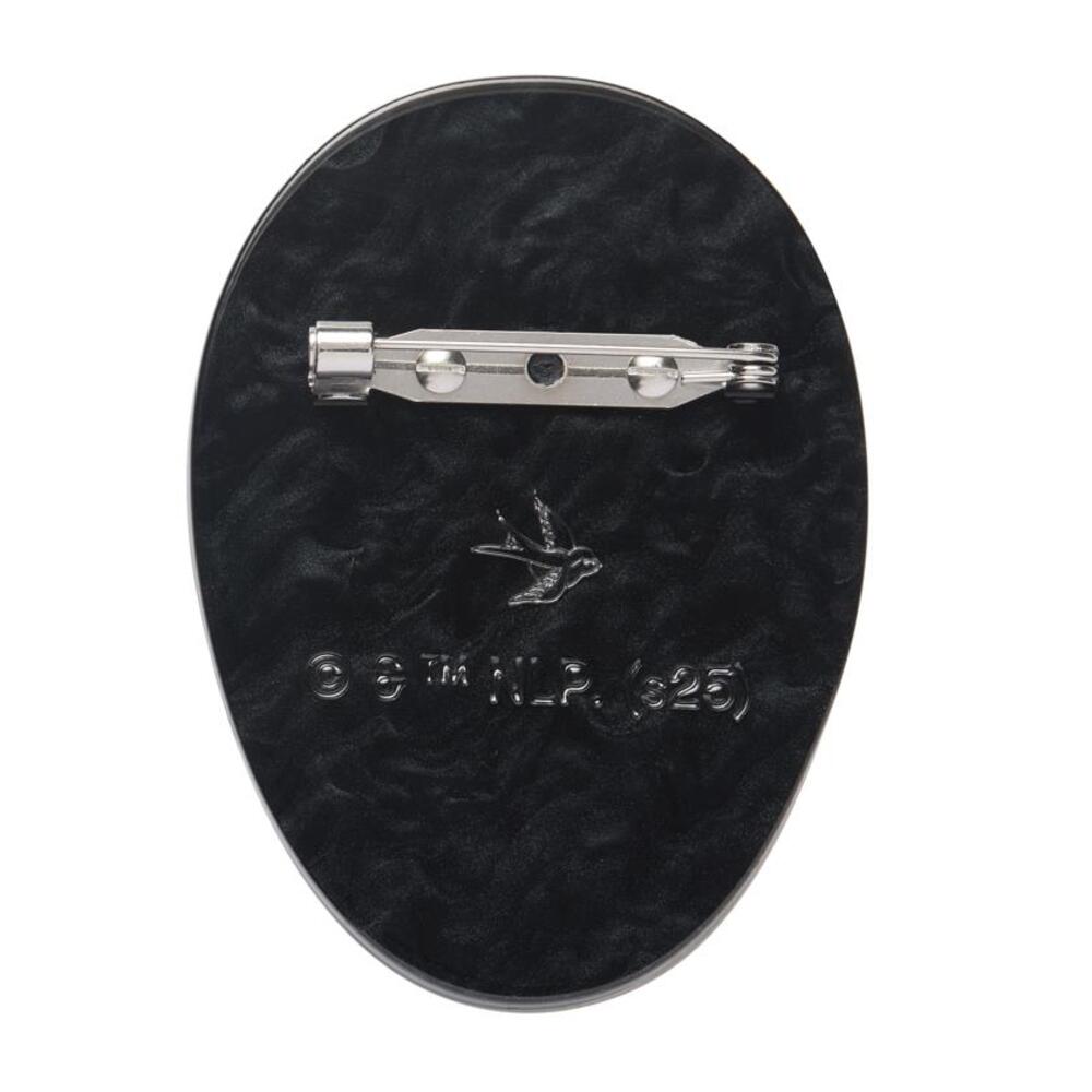 Jason Voorhees Mask Brooch by Erstwilder 1