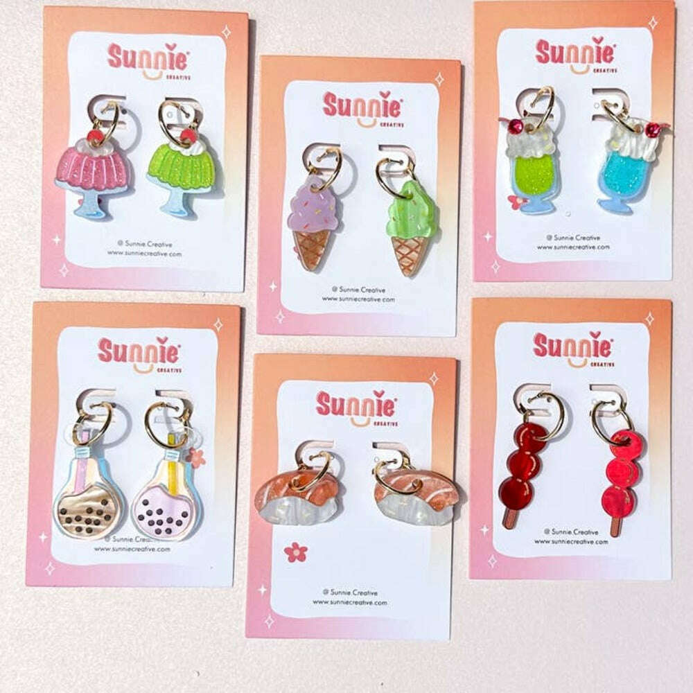 Jello Pudding Earrings 3