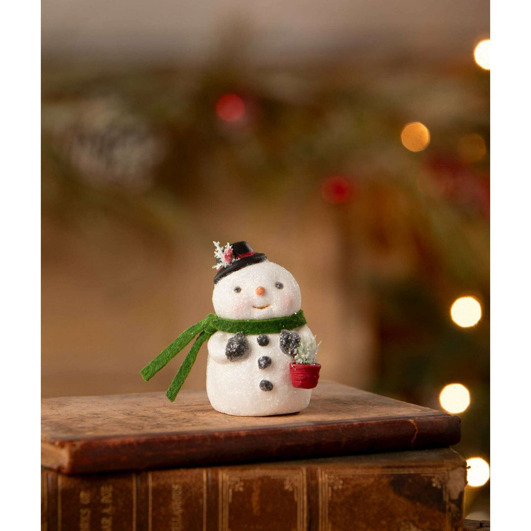 Jolly Top Hat Snowboy by Bethany Lowe Designs, christmas decor