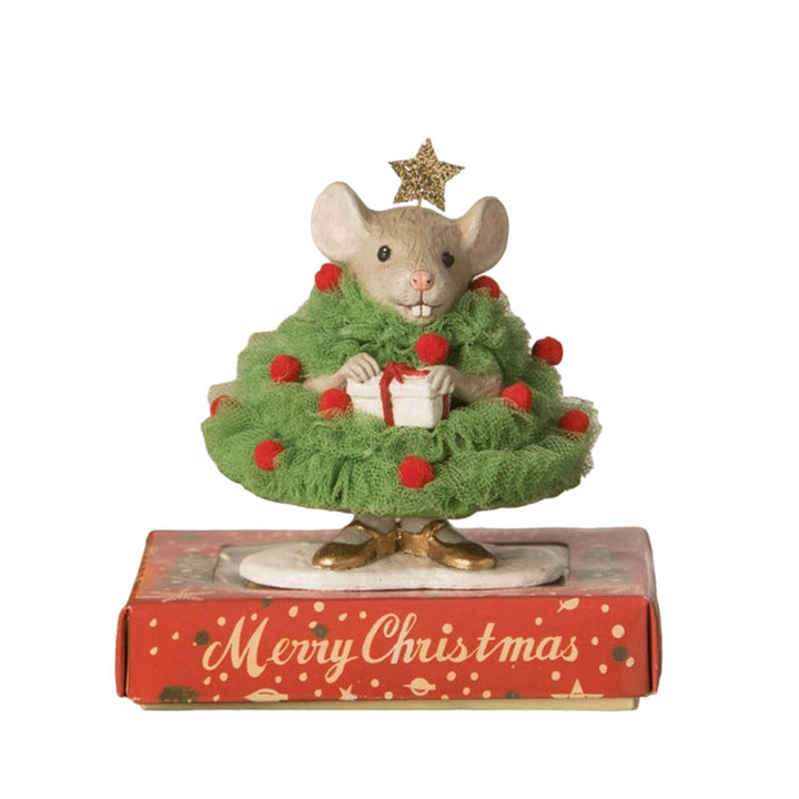 Jolly Tree Pixie Mouse by Bethany Lowe Designs