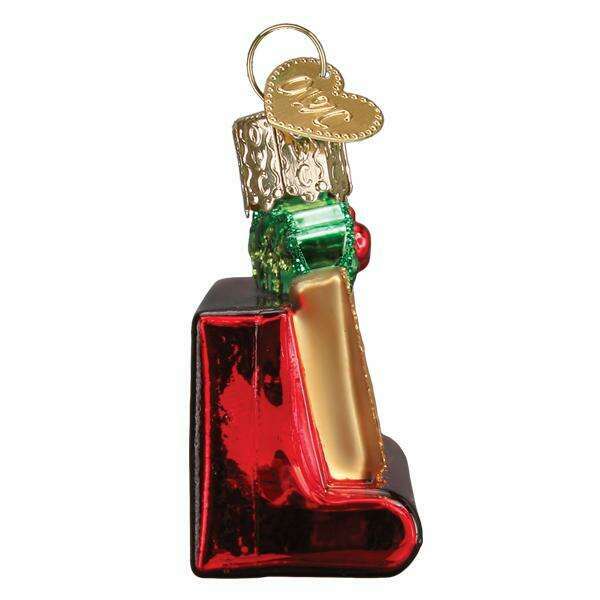 Old World Christmas Joy Blown Glass Ornament