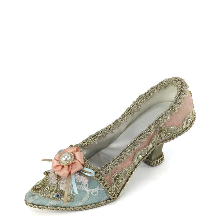 Joyeux Noel Fancy Tabletop Shoe by Katherine's Collection image