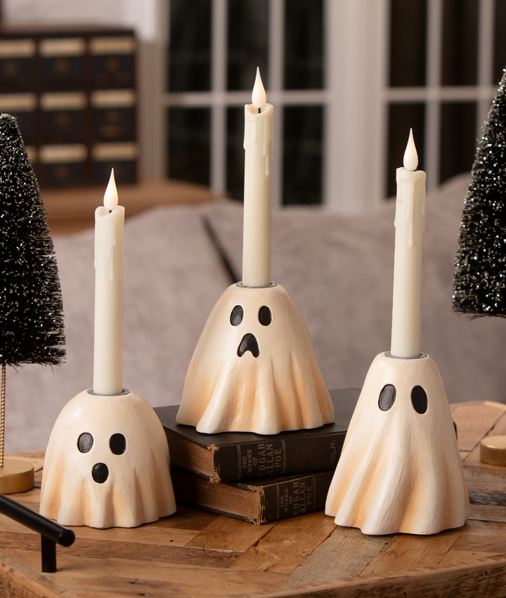 Surprised Ghost Candlestick by Bethany Lowe Designs, image 5