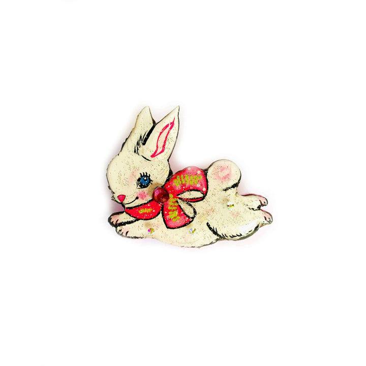 Jumping Layla Bunny Brooch
