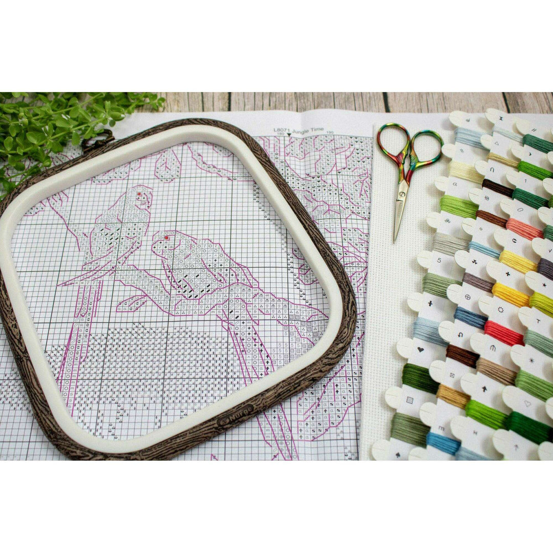 Jungle Time L8071 Counted Cross Stitch Kit