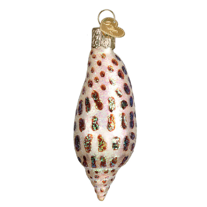 Old World Christmas Junonia Shell Blown Glass Ornament