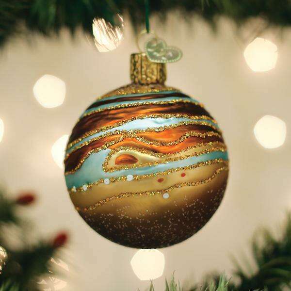 Old World Christmas Jupiter Blown Glass Ornament