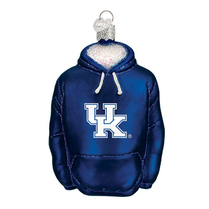 Old World Christmas Kentucky Hoodie Blown Glass Ornament