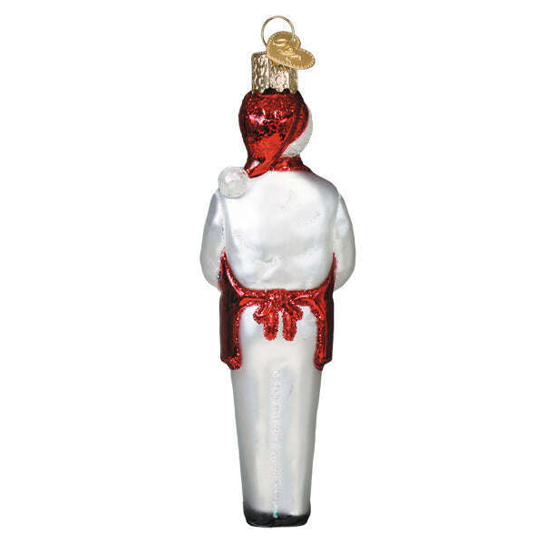 Old World Christmas KFC Colonel Sanders Blown Glass Ornament
